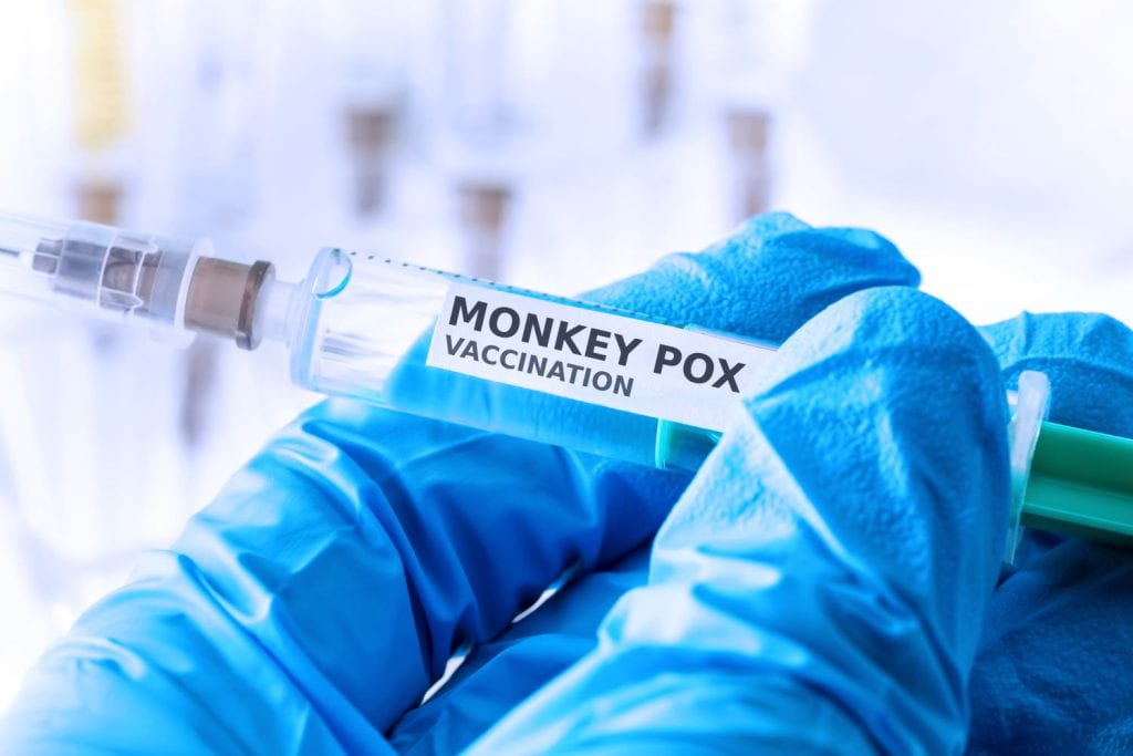 Monkey pox vaccination